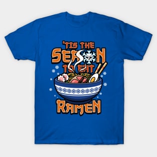 Ramen Winter Comfort Food Funny Meme Gift For Ramen Lovers T-Shirt